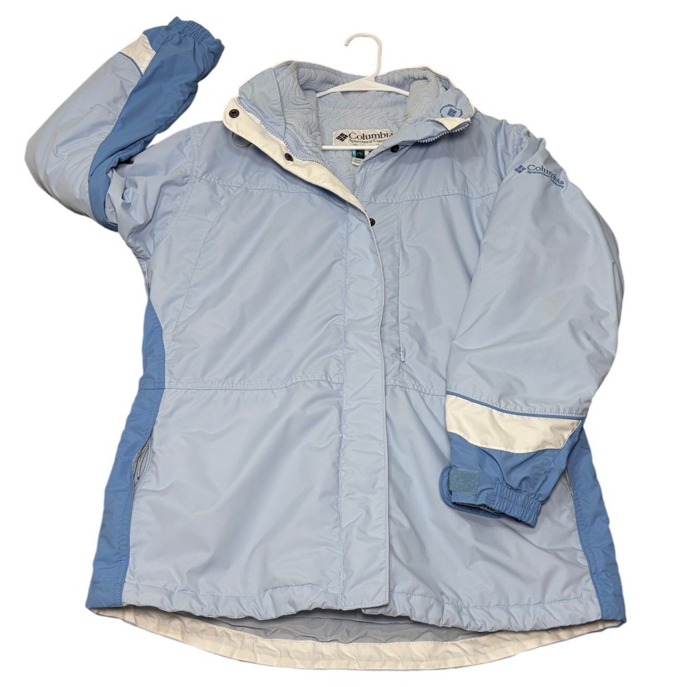 Columbia Sportswear Interchange 3-in-1 Jacket Fleece Liner Blue SL7374 Women M